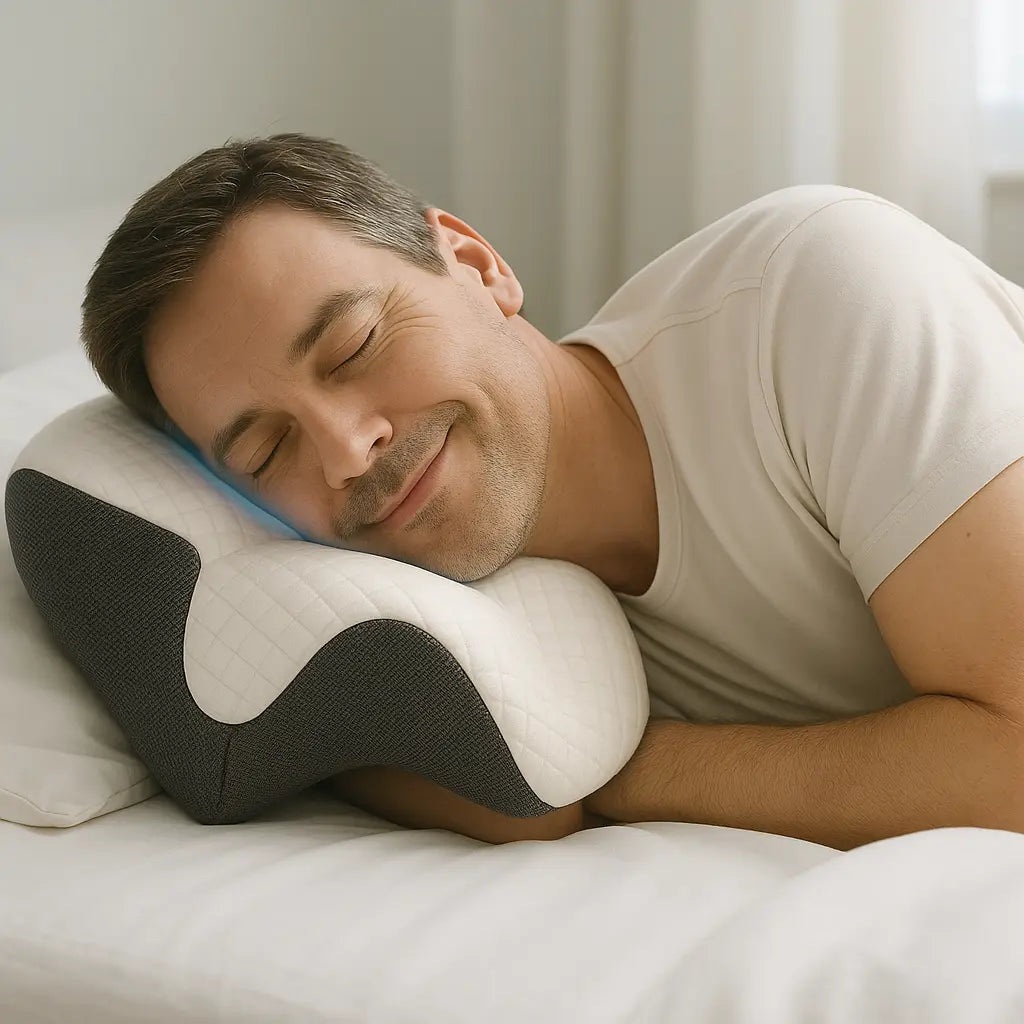 Il cuscino studiato per chi si sveglia più stanco di come è andato a dormire